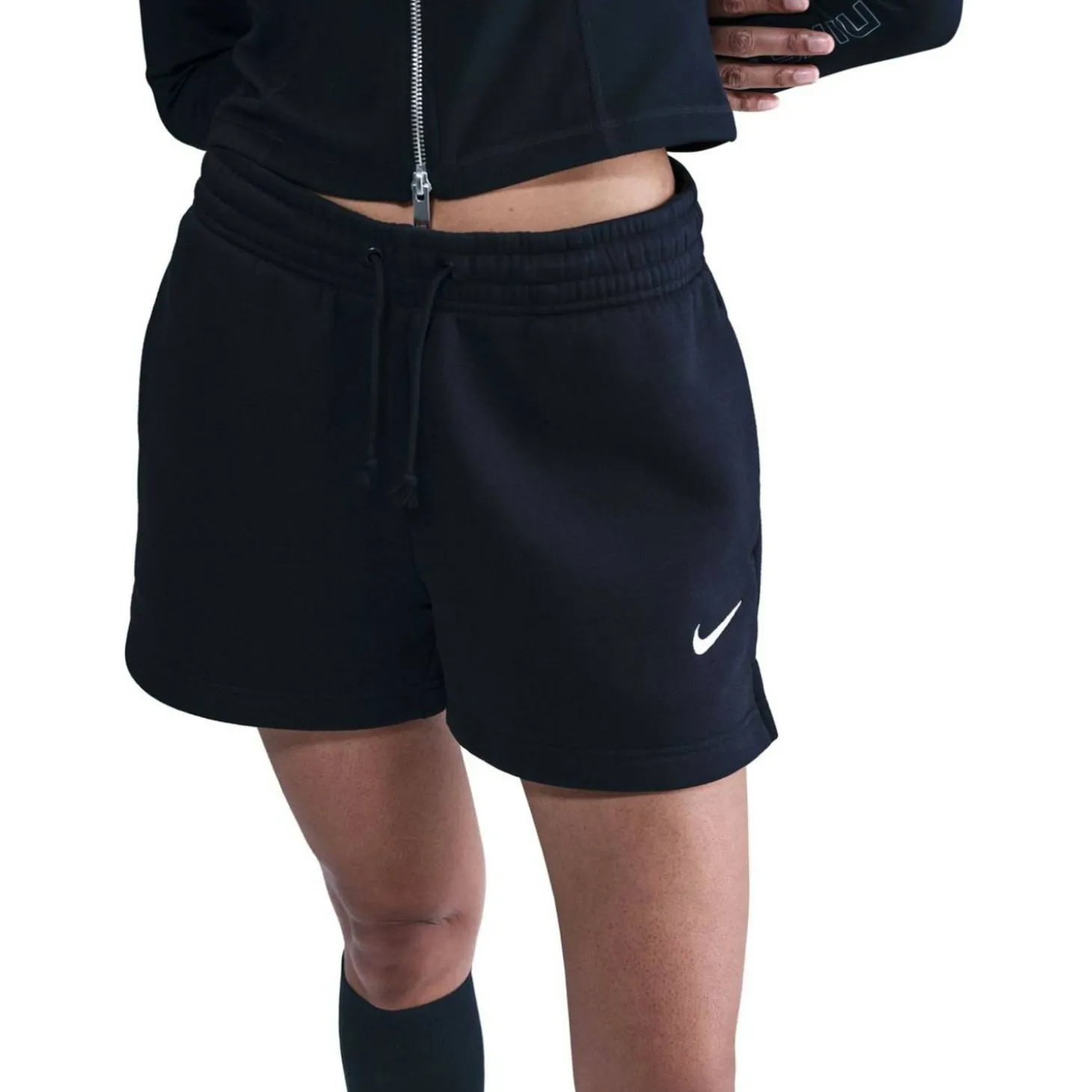 Sportswear Phoenix Mid-Rise 4" Damen Shorts