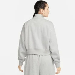 Sportswear Phoenix 1/4-Zip Cropped Damen Sweatshirt