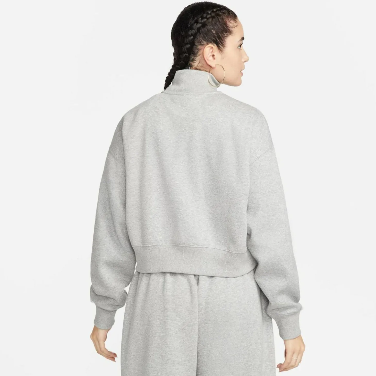 Sportswear Phoenix 1/4-Zip Cropped Damen Sweatshirt