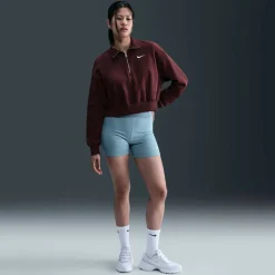 Sportswear Phoenix 1/4-Zip Cropped Damen Sweatshirt