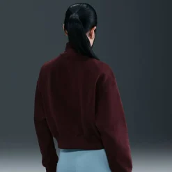 Sportswear Phoenix 1/4-Zip Cropped Damen Sweatshirt
