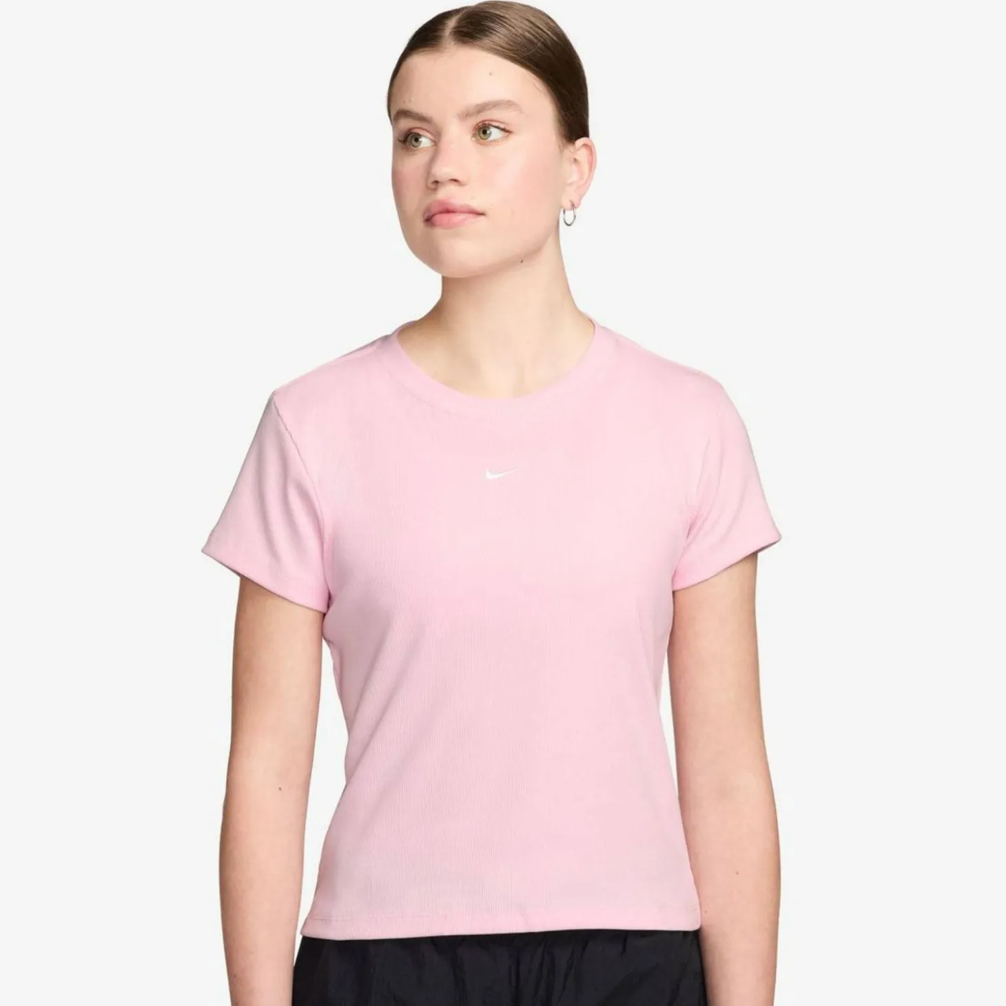 Sportswear Ribbed Damen T-Shirt