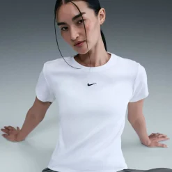 Sportswear Ribbed Damen T-Shirt