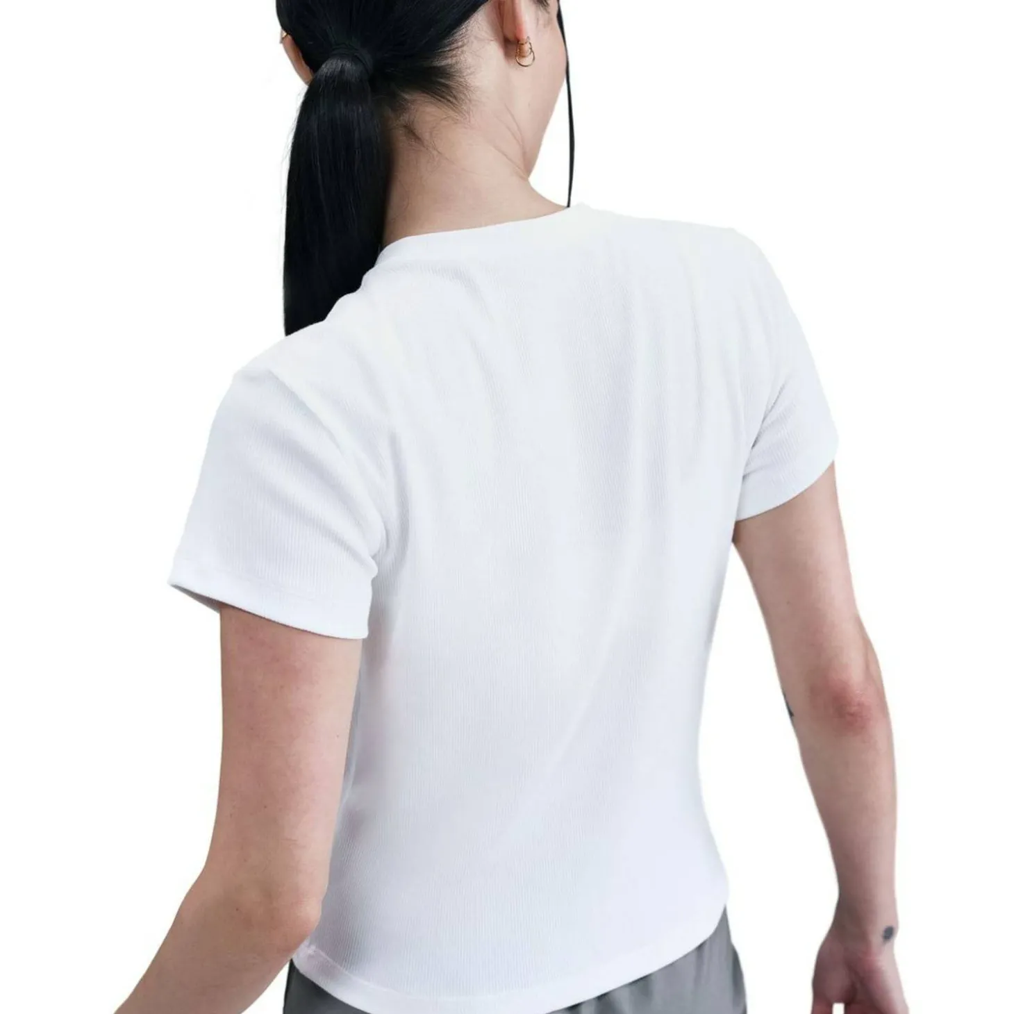 Sportswear Ribbed Damen T-Shirt