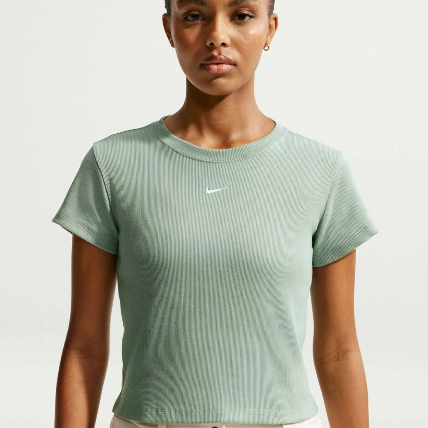 Sportswear Ribbed Damen T-Shirt