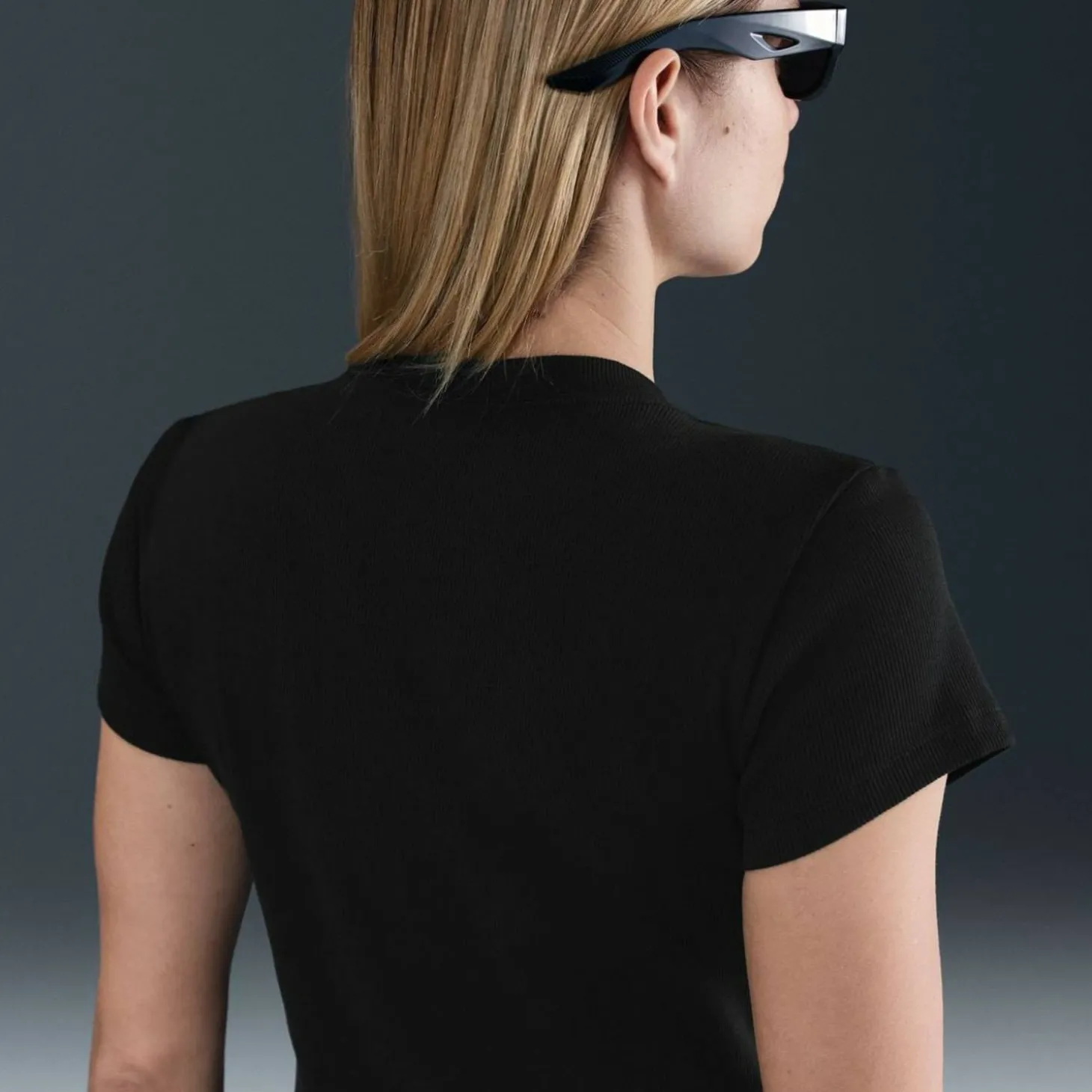 Sportswear Ribbed Damen T-Shirt