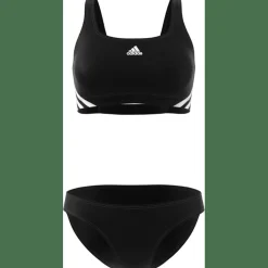 3-Streifen Bikini Damen Bikini