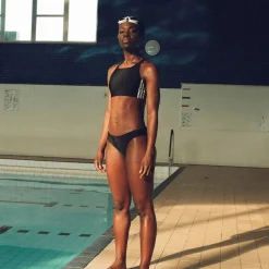 3-Streifen Bikini Damen Bikini
