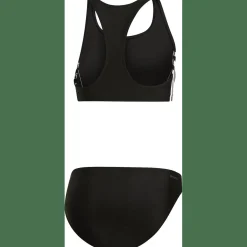 3-Streifen Bikini Damen Bikini