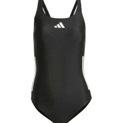 3-Streifen C-Back Damen Badeanzug