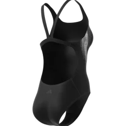 3-Streifen Rubber Graphic Damen Badeanzug