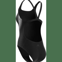 3-Streifen Rubber Graphic Damen Badeanzug