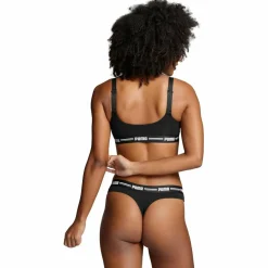 String 2er-Pack Damen Unterwäsche-Set