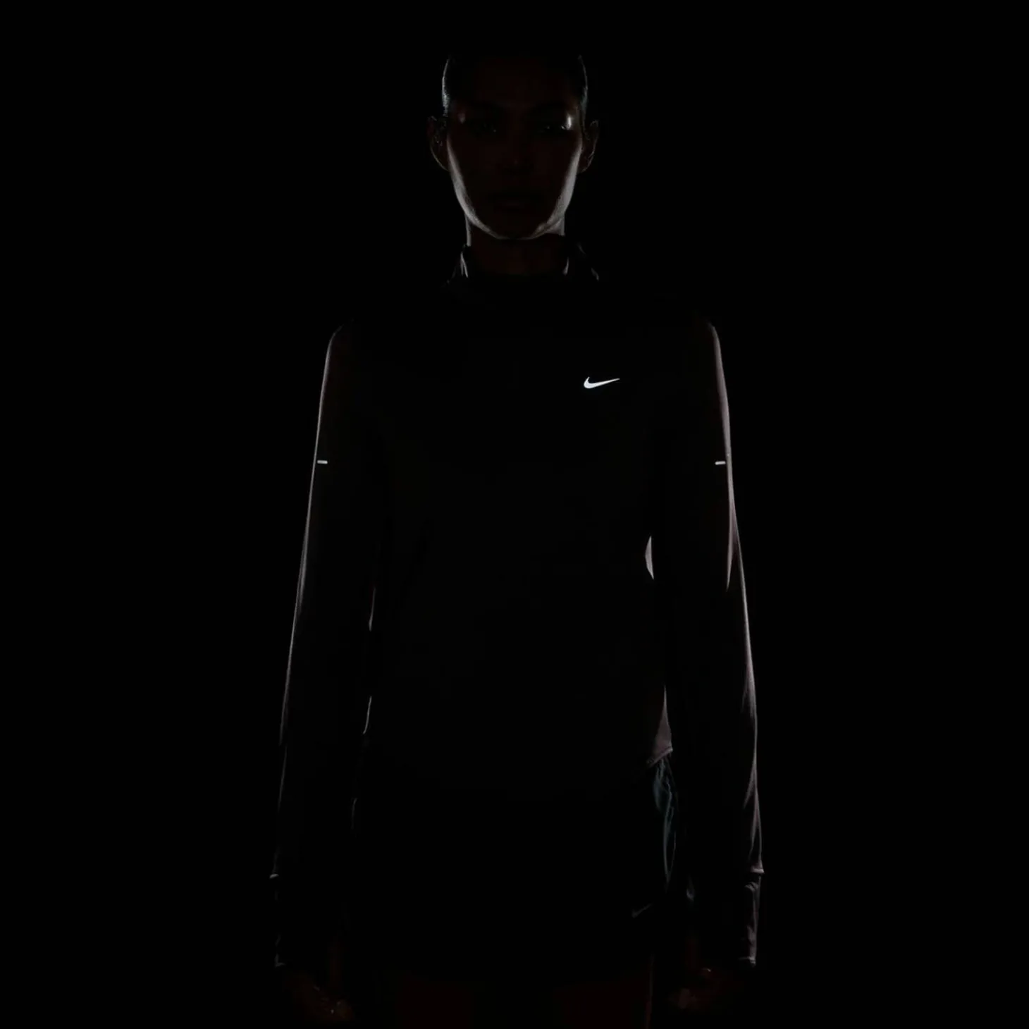 Swift Dri-Fit UV 1/4-Zip Damen T-Shirt