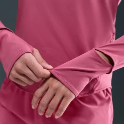 Swift Dri-Fit UV 1/4-Zip Damen T-Shirt