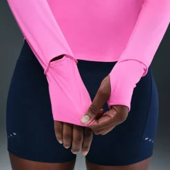 Swift Dri-Fit UV 1/4-Zip Damen T-Shirt