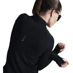 Swift Dri-Fit UV 1/4-Zip Damen T-Shirt
