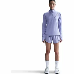 Swoosh Dri-Fit 1/2-Zip Mid Layer Damen T-Shirt