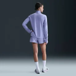 Swoosh Dri-Fit 1/2-Zip Mid Layer Damen T-Shirt