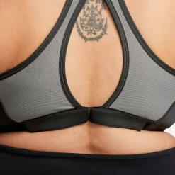 Swoosh High Support Non-Padded Adjustable Damen Bustier