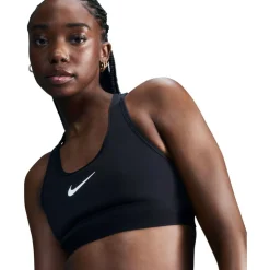 Swoosh High Support Non-Padded Adjustable Damen Bustier