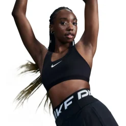 Swoosh High Support Non-Padded Adjustable Damen Bustier