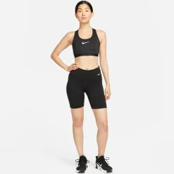 Swoosh High Support Non-Padded Adjustable Damen Bustier