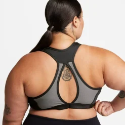 Swoosh High Support Non-Padded Adjustable Damen Bustier