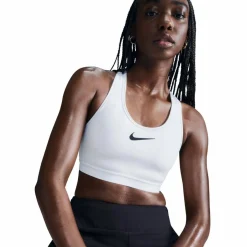 Swoosh High Support Non-Padded Adjustable Damen Bustier