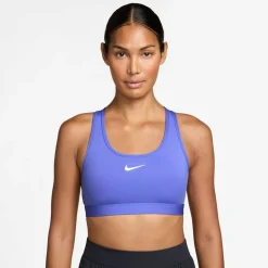 Swoosh Medium Support Padded Damen Bustier