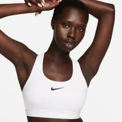 Swoosh Medium Support Padded Damen Bustier