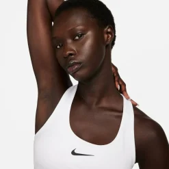 Swoosh Medium Support Padded Damen Bustier