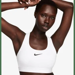 Swoosh Medium Support Padded Damen Bustier