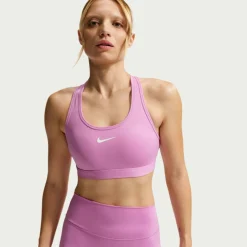 Swoosh Medium Support Padded Damen Bustier