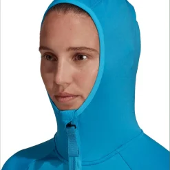 Terrex Tech Lite Hooded Hiking Fleecejacke Damen Sweatshirt