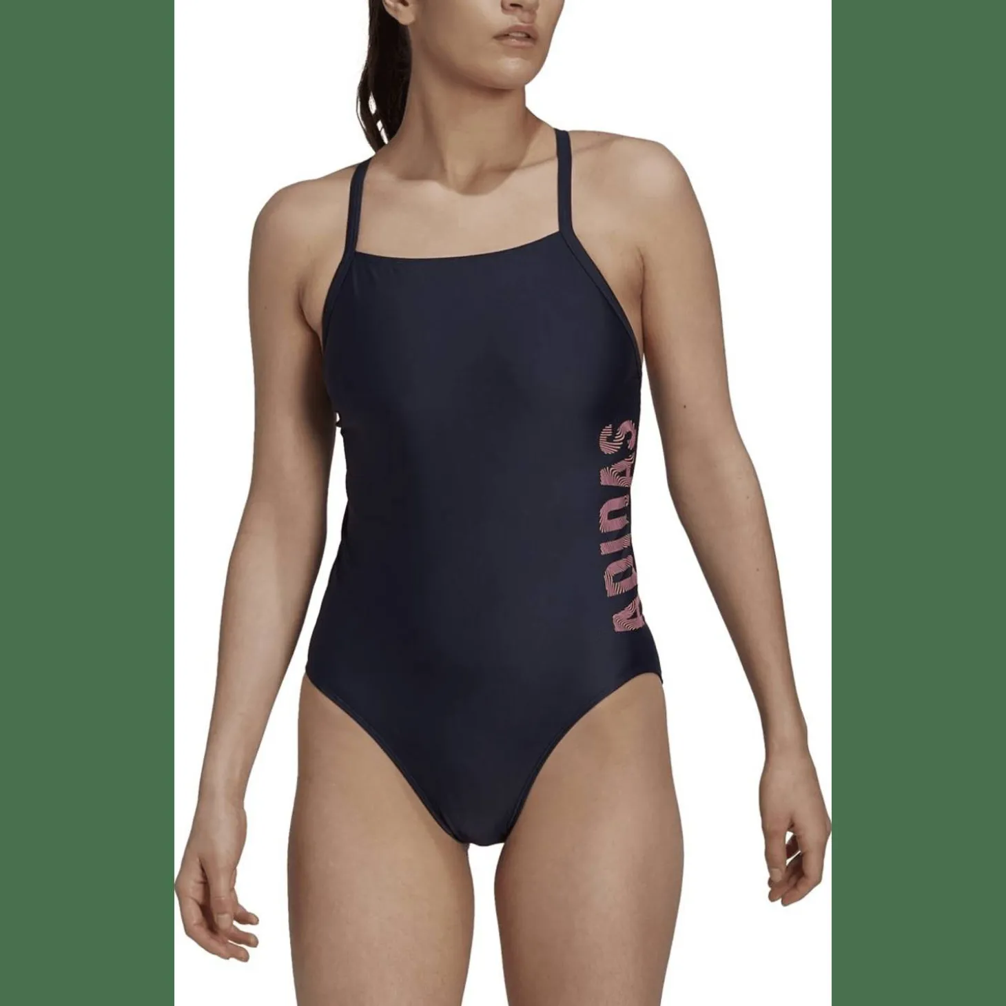 Thin Straps Branded Badeanzug Damen Badeanzug