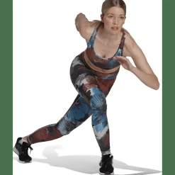Training Essentials Printed High-Waisted Tight Damen Tights