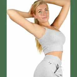Twist Back Rib Tank Damen Bustier