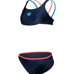 Two Pieces Solid Mädchen Bikini