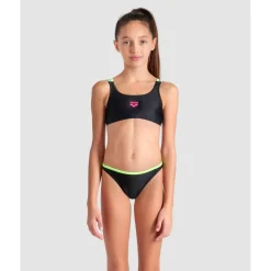 Two Pieces Solid Mädchen Bikini