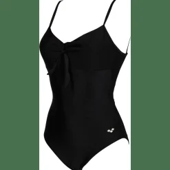 U Back Solid Damen Badeanzug