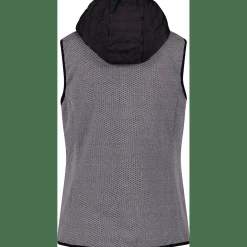 Vest Hybrid Fix Hood Damen Kapuzensweater