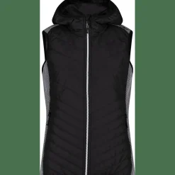 Vest Hybrid Fix Hood Damen Kapuzensweater