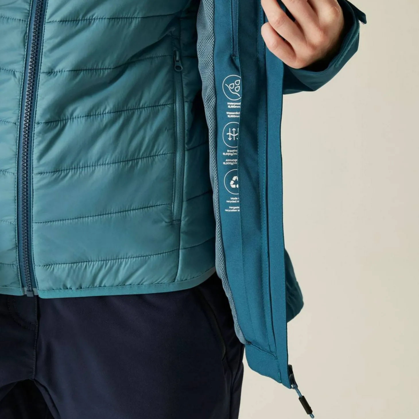 Wentwood Damen Doppeljacke