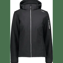 Zip Hood Damen Softshelljacke