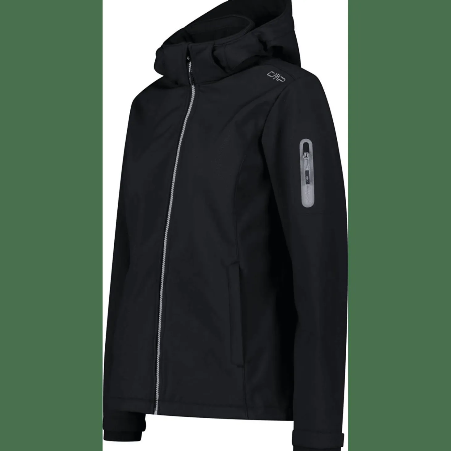 Zip Hood Damen Softshelljacke