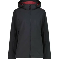 Zip Hood Damen Softshelljacke