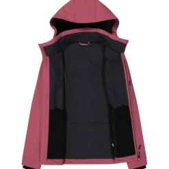 Zip Hood Damen Softshelljacke