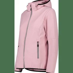 Zip Hood Damen Softshelljacke