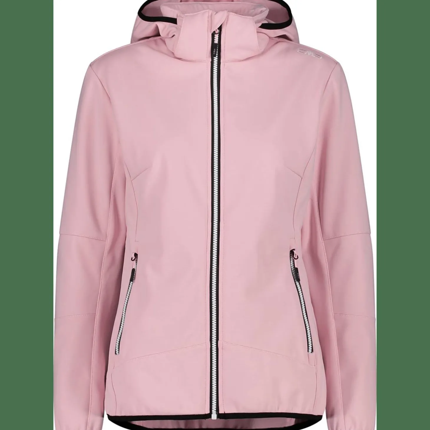 Zip Hood Damen Softshelljacke